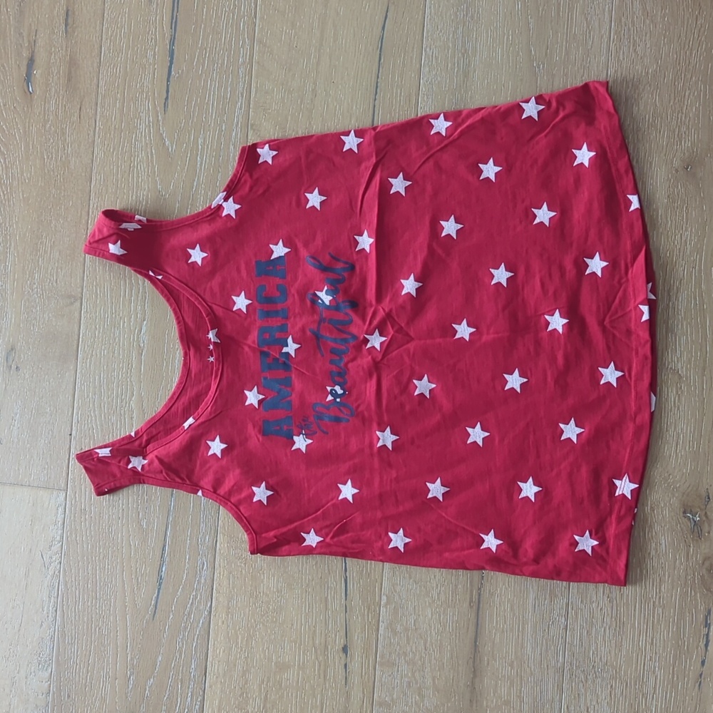 Size small american the beautiful tank NWOT